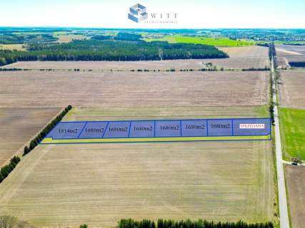 Działka budowlana na sprzedaż, 1680 m2, Radomin