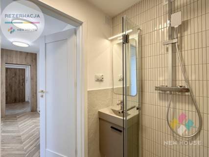 REZERWACJA, 3-pok, parter, pow. 61,4 m2, loggia