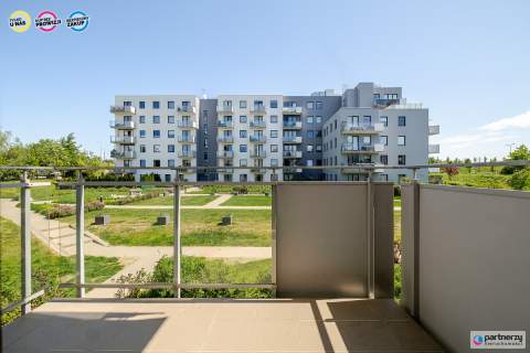 2 pokoje, Lawendowe Wzgórze, balkon 
