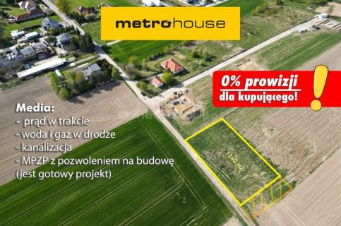 Działka budowlana na sprzedaż, 1340 m2, Sadowice