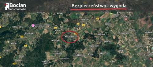 Zaciszne działki z własnymi drzewami -Kleszczewie 