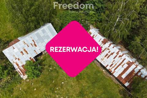 Urokliwe siedlisko w pobliżu rzeki Liwiec