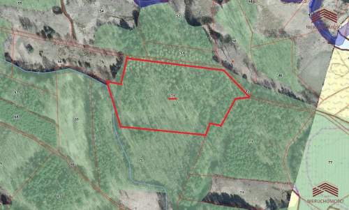 Działka leśna na sprzedaż, 15599 m2, Ruda Kozielska