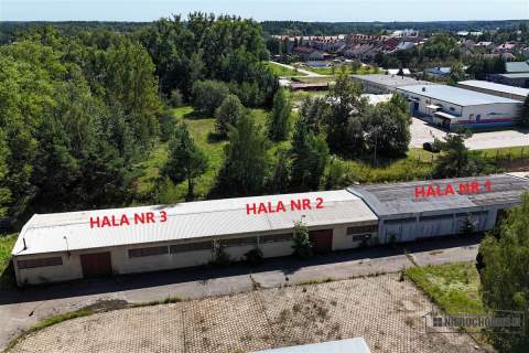 Bud. przemysłowo-magazynowany wiata duża działka