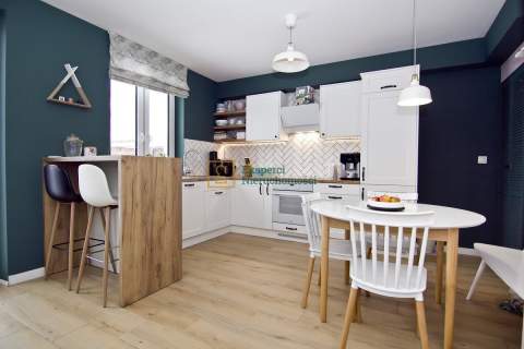 Szeregówka przy ul. Herbowej,120 m2, garaż w bryle