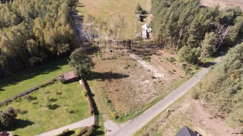 Działka budowlana z własnym stawem Kamińsko 3579m2