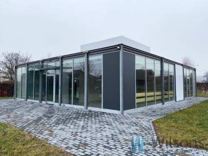 LOKAL wolnostojący 70 m2 plac ogrodzony