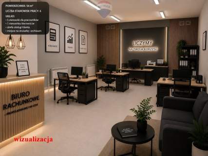 Do wynajęcia lokal 54 m2   os. Ustronie