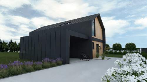 Dom z działką około Gniezna 115m2