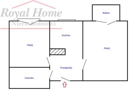 Nowoczesne, w wysokim standardzie 2 pok., balkon.