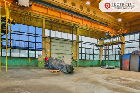 Obiekt 1 613m2, Plac 1700 m2 Hala z suwnicą Gdańsk