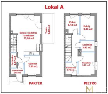 2 bliźniaki, 4 lokale, POGORZEL k. OTWOCKA