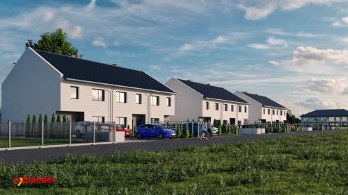 Nowe mieszkanie na sprzedaż 67,5m2 z ogródkiem, Hanulin