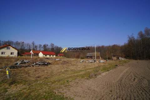 Działka z domkiem nad potokiem- gm. Wadowice Górne