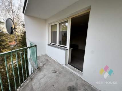 Przestronne, duży balkon, widok na zieleń