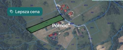 Pogwizdów widokowa działka budowlano-rolna 55arów