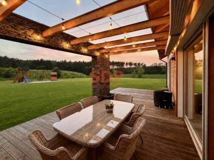 Nowoczesny dom 210 m2 na działce 3116 m2 Smyczyna Las Premium