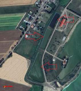 Działka ze stawem wydane Warunki Zabudowy 13310m2 Stroszki