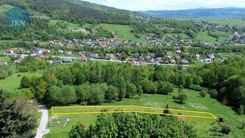 Działka budowlana na sprzedaż, 580 m2, Żywiec