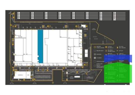 Teofilów - hala na parterze, moduł 3600 m2 TEOPARK