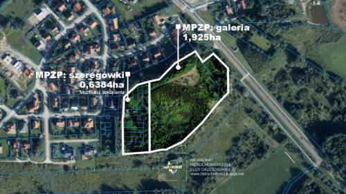 Oferta inwestycyjna tereny zabudowy usługowej.