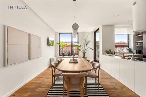 Penthouse z tarasem w sercu Powiśla