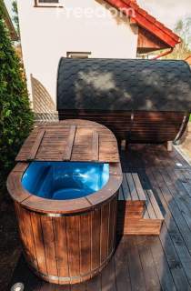 Mazury domek 200 m od jeziora sauna balia