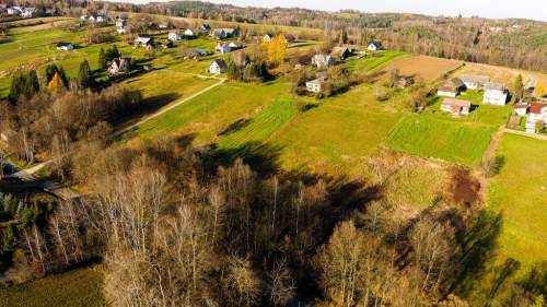 Działka z widokiem i mediami Lipnica Górna