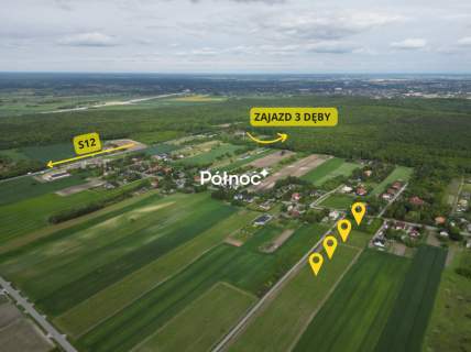 Działki budowlane w Janowie- 1400m2 - 85 zł/m2,