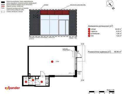 Lokal na Starym Mieście w apartamentowcu nad rzeką