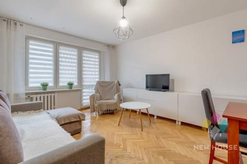 Rezerwacja, 2-pok, 48,10 m2, duży balkon, piwnica