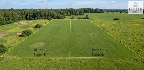 Działka Rolna Stębark / Zapieka, Gmina Grunwald
