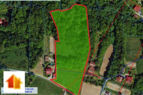 Działka budowlana 1,18 ha w Gliniku Charzewskim