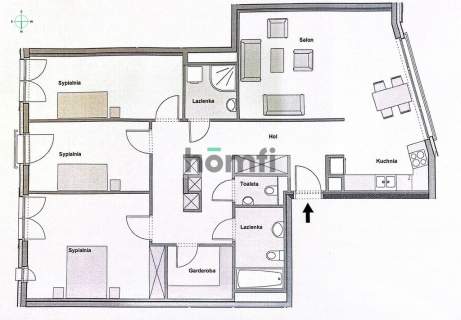 Przestronny apartament 130 m2 Centrum miasta