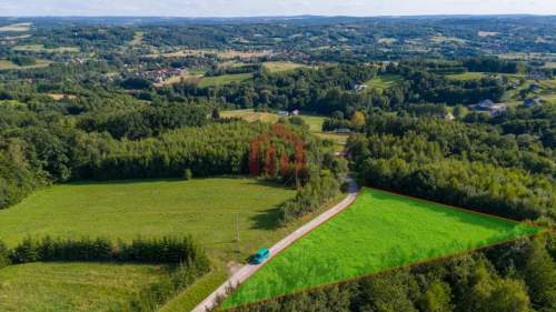 Widokowa działka w malowniczej okolicy Kielnarowa