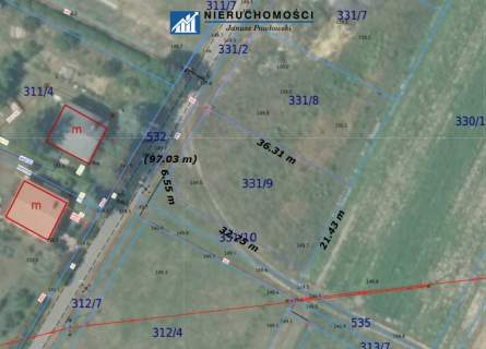 Nowy dom 100 m Sucha Górna k. Polkowic garaż