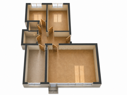Rozkładowe 3 pokoje jasny salon balkon