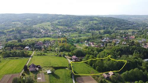 Piękna działka z lasem, Glinik Charzewski, 1,18 ha