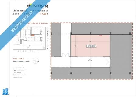 Lokal 80 m2 do wynajęcia np. pod salon meblowy, salon z 