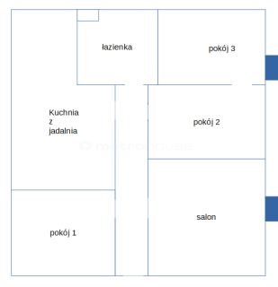 4- pokojowe mieszkanie blisko lasu