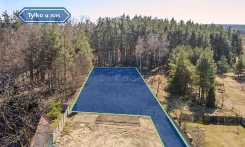 Działka mieszkaniowa 1517 m2/ Panki