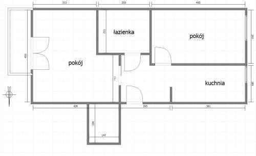 2 pokoje - 46m2 - Krowodrza Górka - 2200 zł