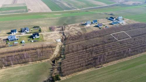 Działka w Darzlubiu 6km od Pucka media WZ 1040 m2