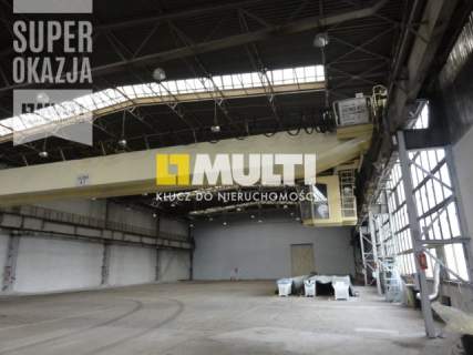 Hala produkcyjna 2250 m2 z suwnicą