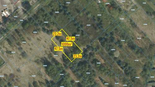 Działka budowlana Koszęcin 1099m2 Słowików