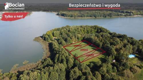 Słoneczne działki nad jeziorem Tuchomskim 
