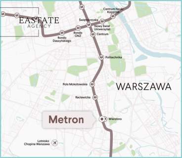 Metro, parking, nowoczesny biurowiec