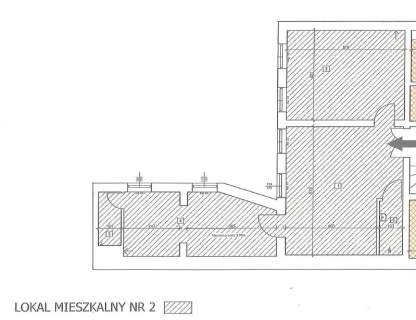 70m2 - PIERWSZE PIĘTRO - Ładna kamienica 