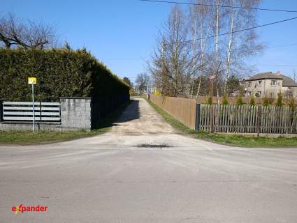 prąd, woda i gaz/130m do wjazdu na DK 81 Wiślankę