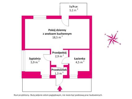 2 pokoje I garaż I Białołęka I 33m2